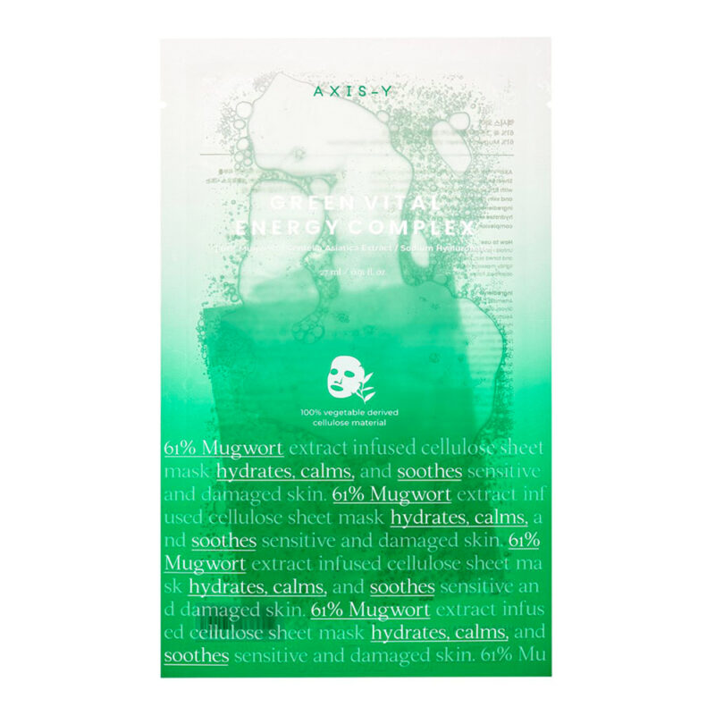 AXIS-Y Mugwort Green Vital Energy Complex Sheet Mask