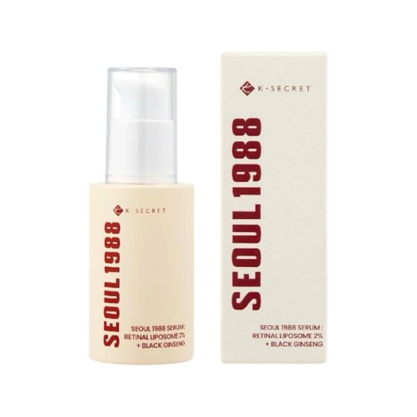 K-SECRET SEOUL 1988 Serum: Retinal Liposome 2% + Black Ginseng