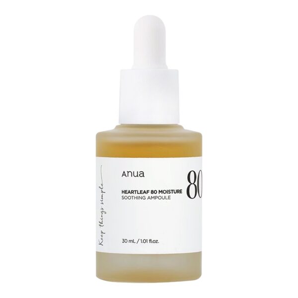 Anua Heartleaf 80% Moisture Soothing Ampoule