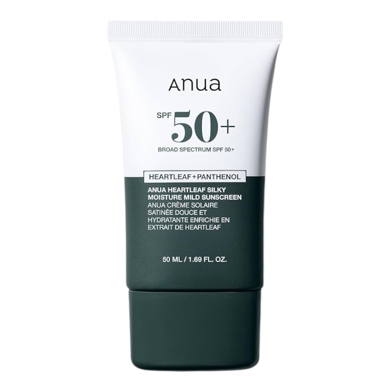 Anua Heartleaf Silky Moisture Mild Sunscreen SPF50+ PA++++ Anua Heartleaf Silky Moisture Mild Sunscreen SPF50+ PA++++ – Bild 1