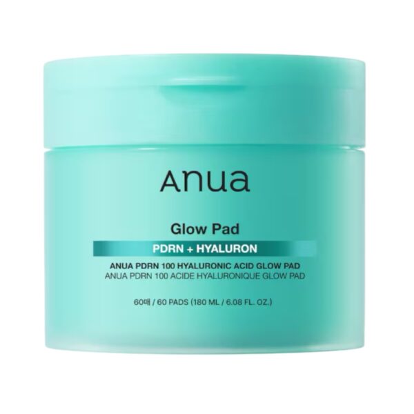 Anua PDRN 100 Hyaluronic Acid Glow Pad, 60 pcs
