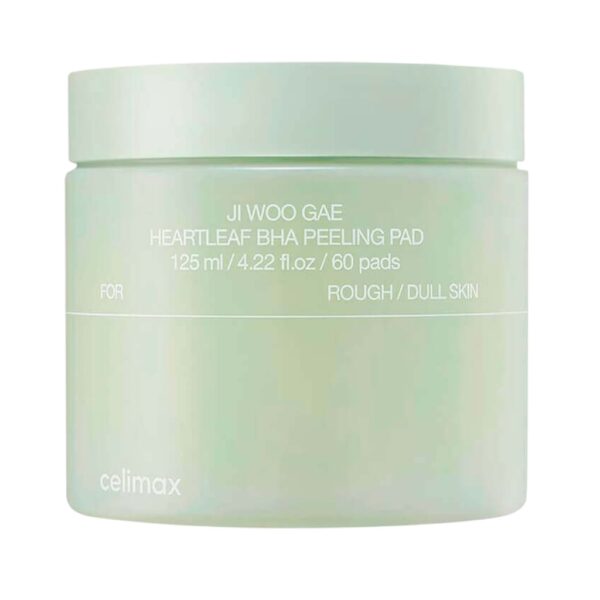 AXIS-Y Dark Spot Correcting Glow Toner CELIMAX Jiwoogae Heartleaf BHA Peeling Pad, 60 pcs