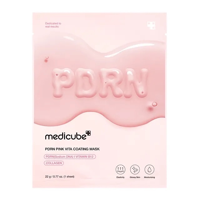 Medicube PDRN Pink Vita Coating Mask 1 pcs Medicube PDRN Pink Vita Coating Mask 1 pcs – Bild 1