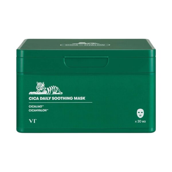 VT Cosmetics CICA Daily Soothing Mask, 30 pc