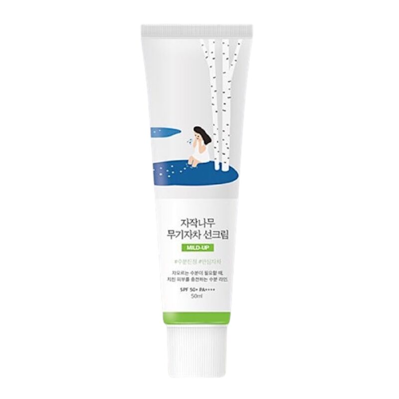 Round Lab Birch Juice Moisturizing Mild Up Sunscreen SPF50+ PA++++, 50 ml