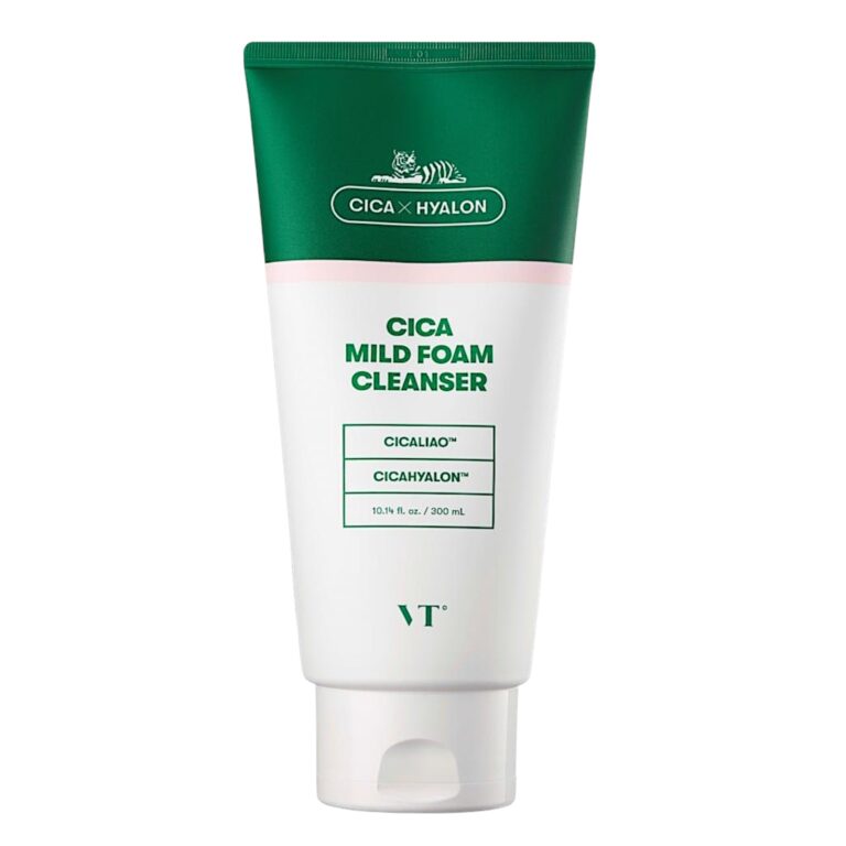 VT Cosmetics Cica Mild Foam Cleanser, 300 ml