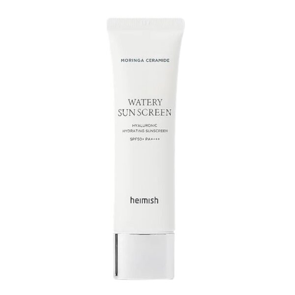 Heimish Moringa Ceramide Hyaluronic Acid Hydrating Watery Sunscreen, 50 ml