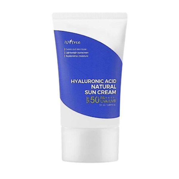 ISNTREE  Hyaluronic Acid Natural Sun Cream SPF50+/PA++++, 50 ml