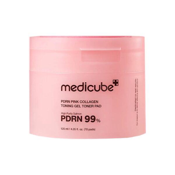 Medicube PDRN Pink Collagen Toning Gel Toner Pad, 70 pads