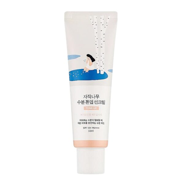 Round Lab Birch Moisture Tone-Up увлажняющий солнцезащитный крем с тоном, 50 ml