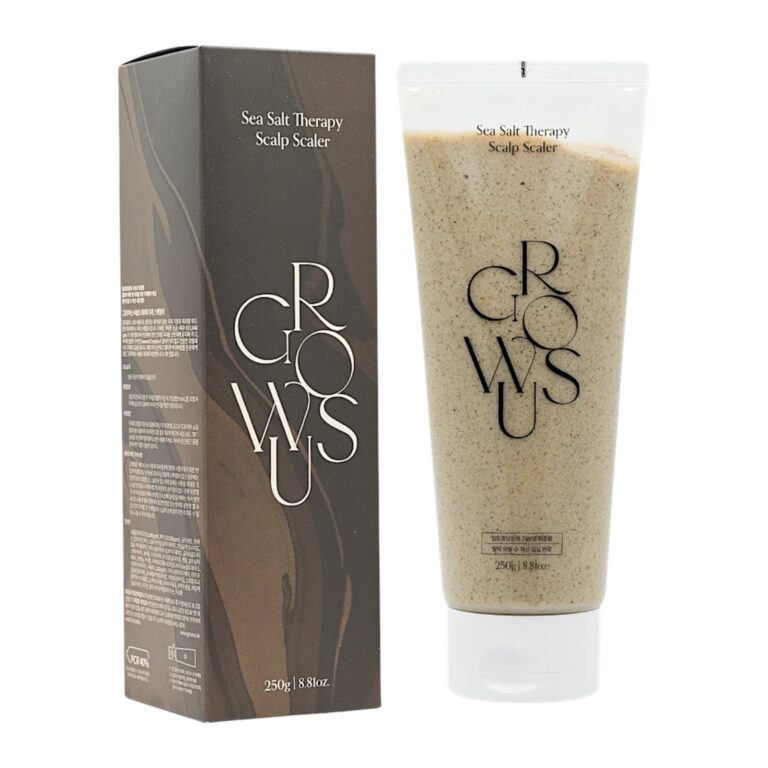 GROWUS Sea Salt Therapy очищающий скраб для кожи головы с морской солью, 250g
