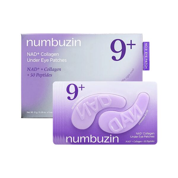 Numbuzin No.9 NAD Collagen Under Eye Patches, 5ea