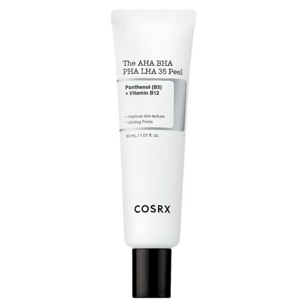 COSRX The AHA BHA PHA LHA 35 кислотный пилинг, 30 ml