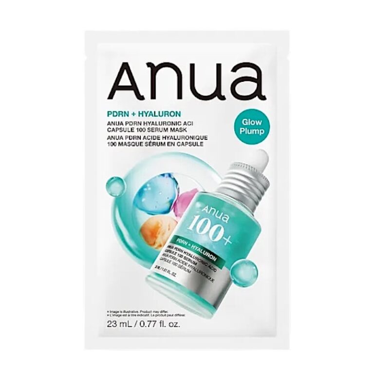 Anua PDRN Hyaluronic Acid Capsule 100 Serum маска для сияния кожи, 23 ml