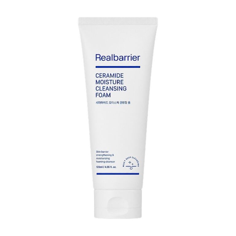 Realbarrier Ceramide Moisture Cleansing Foam, 120ml