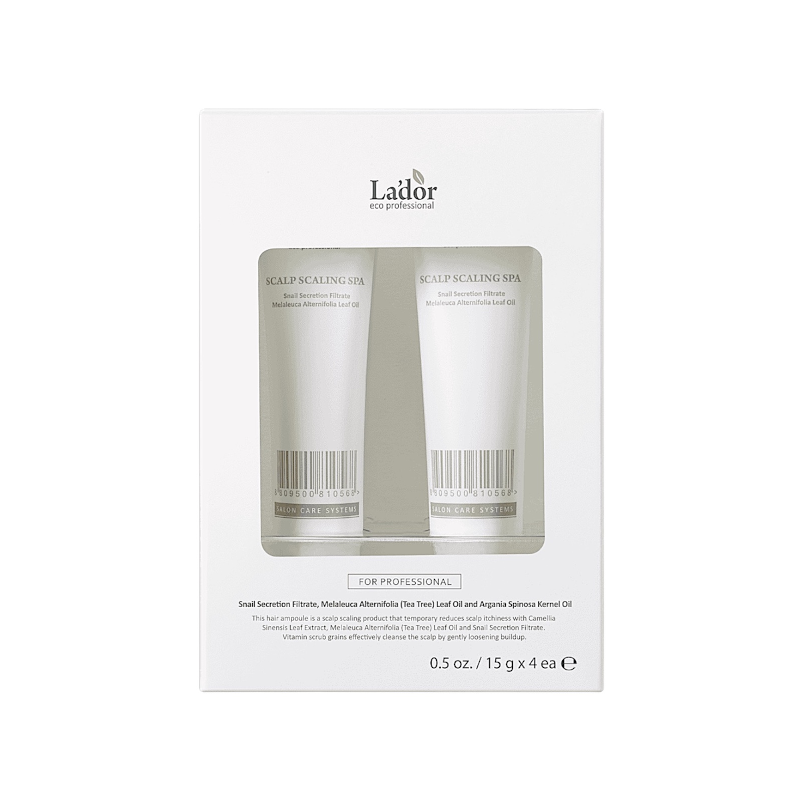 LADOR Scalp Scaling Spa, 4x15g LADOR Scalp Scaling Spa, 4x15g – Bild 1